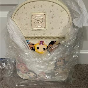 Loungefly Princess chibi circles backpack